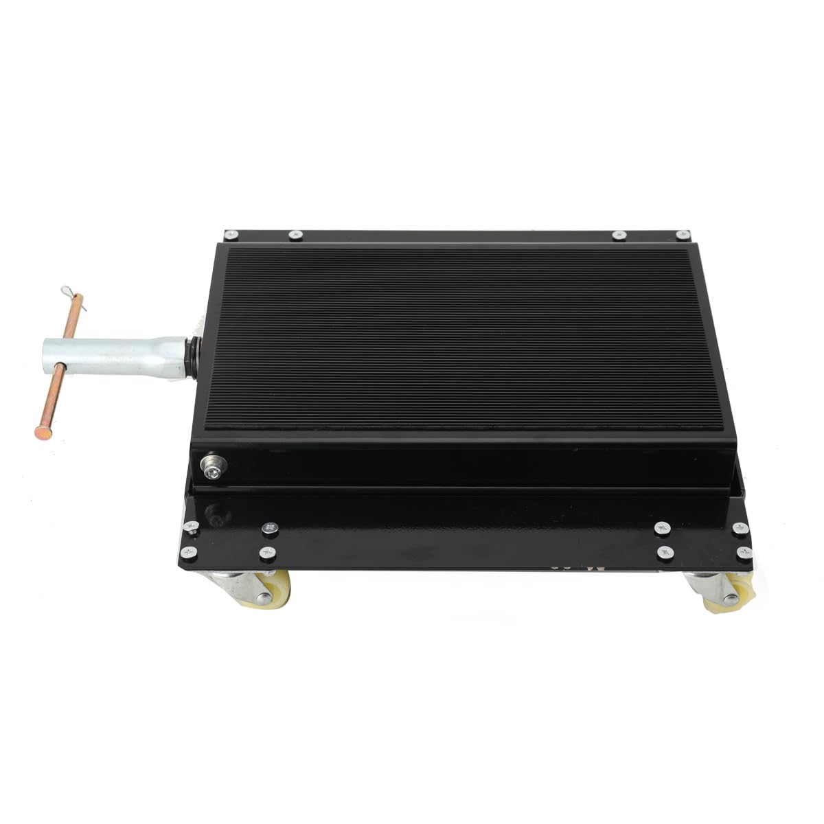 Ponte Sollevatore Moto 0,5T Altezza Regolabile 120-390mm Pieghevole con Ruote