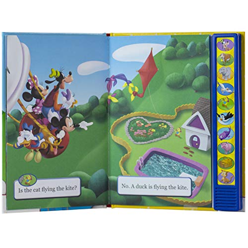 Disney Mickey Mouse - I'm Ready to Read with Mickey Interactive Read-Along Sound Book - Great for Early Readers - PI Kids