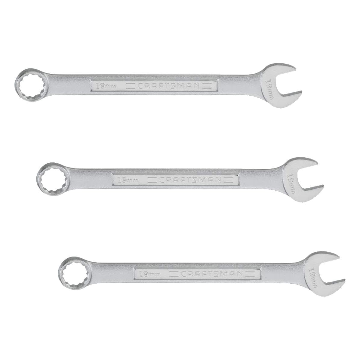Craftsman Combination Wrench Set, SAE/Metric, 19mm (CMMT42921) (Pack of 3)
