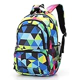 rickyh style Lightweight Elementary School Bag Durable School Bag Backpack Student Kids School Bag W