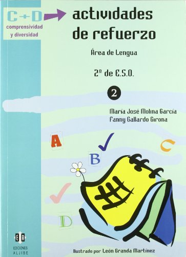 Portada de Actividades de Refuerzo: Area de Lengua. 2º de ESO