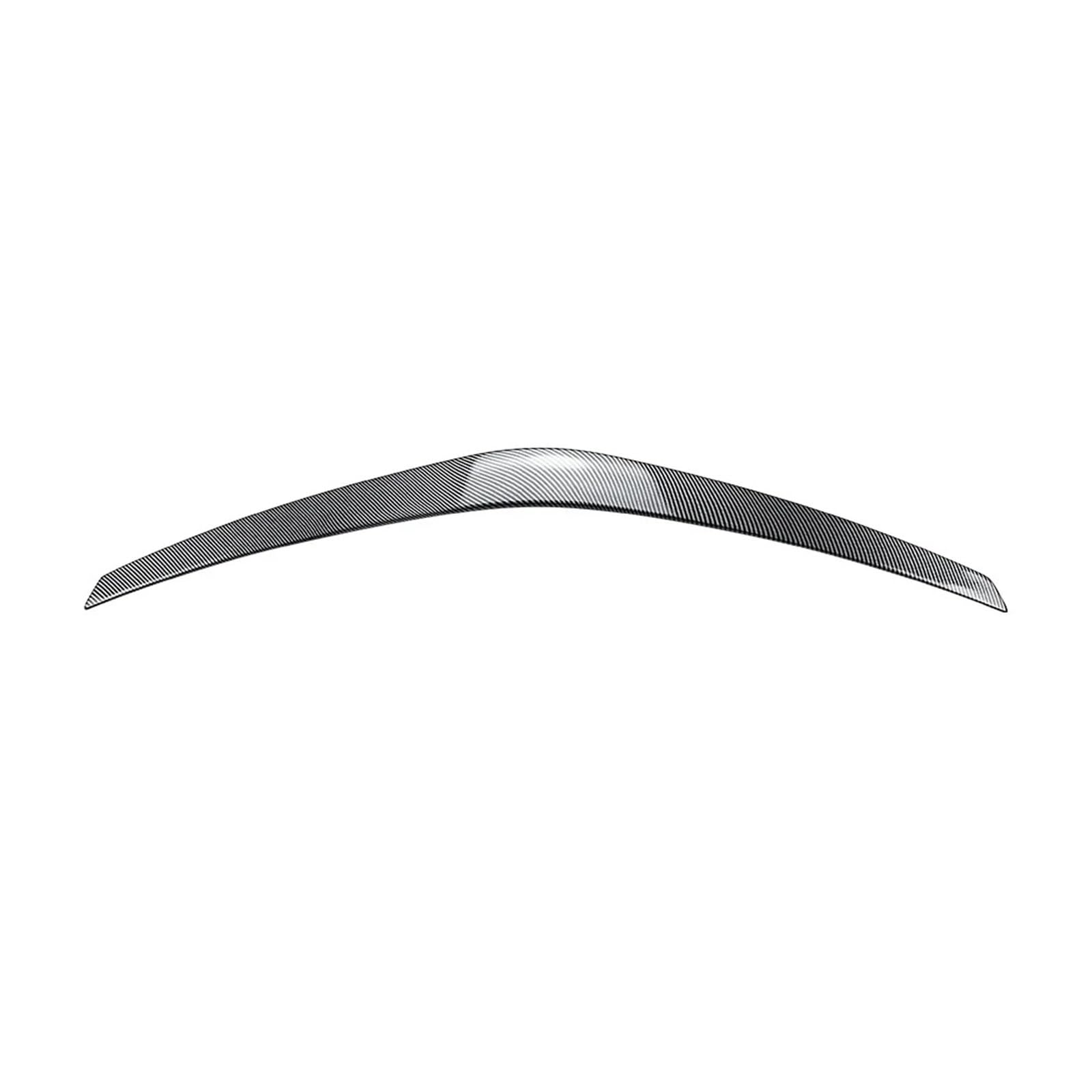 Kompatybilny z Mercedes benz E klasa Coupe W207 C207 E200 E250 E300 E350 2009-2016 tylna pokrywa bagażnika Boot Ducktail Lip Spoiler skrzydła(Carbon Fiber Look)