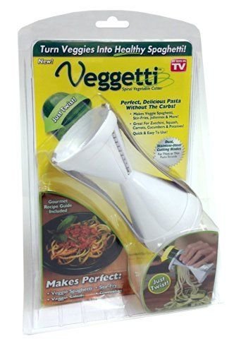 Veggetti Spiral Vegetable Slicer, Makes Veggie Pasta