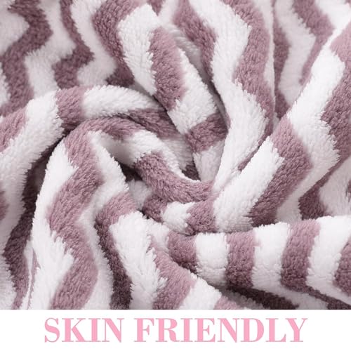 Image of Kuber Industries 2 Piece Hand Towel Set|280 GSM|Gtm & Workout Towels|Super Absorbent & Antibacterial Treatment|Small Size, Travel Friendly (Pink & Purple)