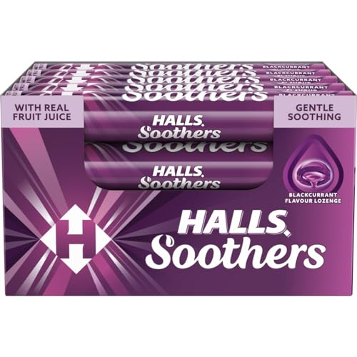 Halls Soothers Sweets Blackcurrant 45g (Pack Of 20)