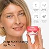 MAREE Radiant Beauty Duo - Lip Mask with Hyaluronic Acid & Coconut Oil & Facial Masks Bundle - Nourish & Hydrate Dry Cracked Lips, Hydrating Skin Care Mask with Pearl Extract - All Skin Types