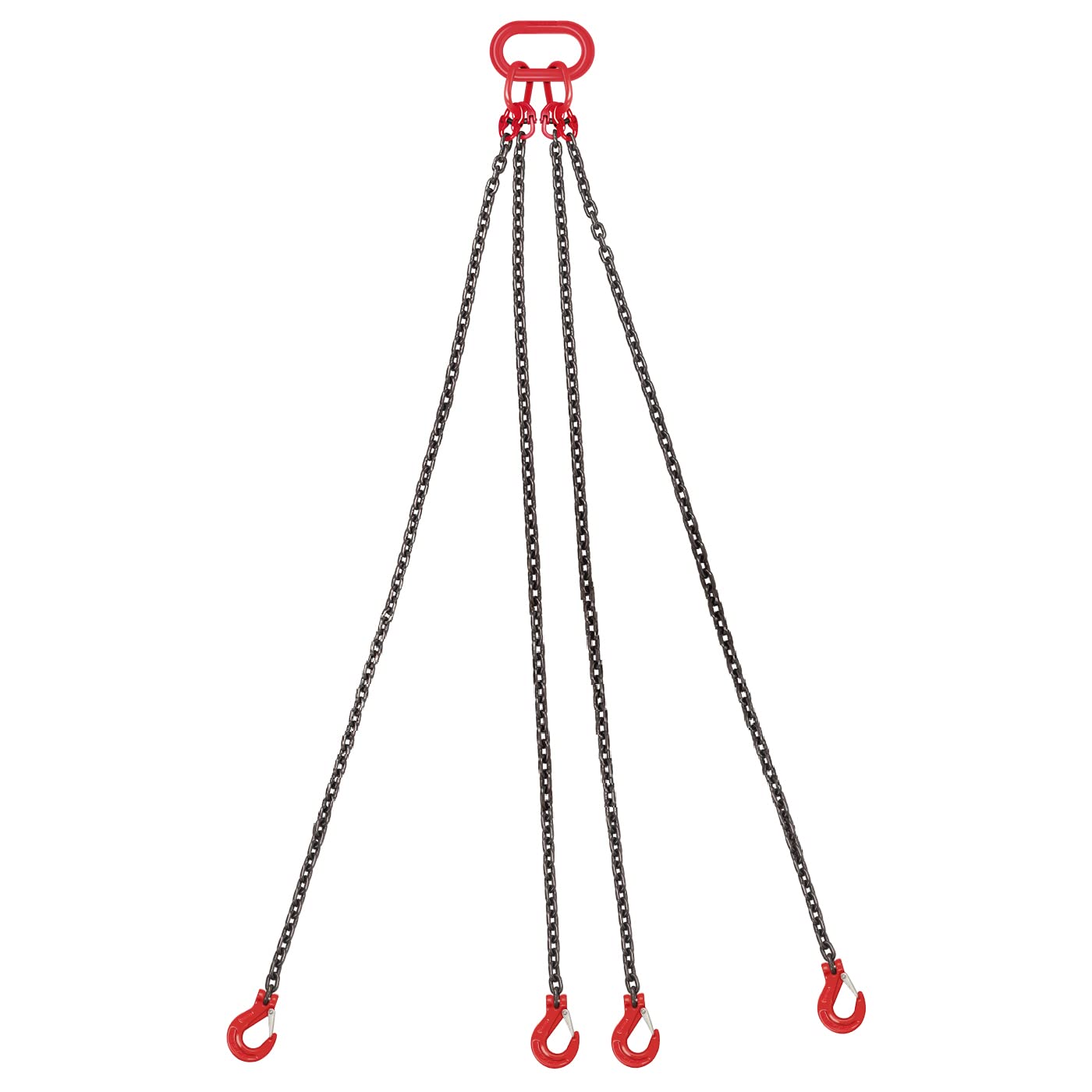 13FT Chain Sling 5/16 Inch X 13 FT Engine Lift Chain G80 Alloy Steel Engine Chain Hoist Lifts 5