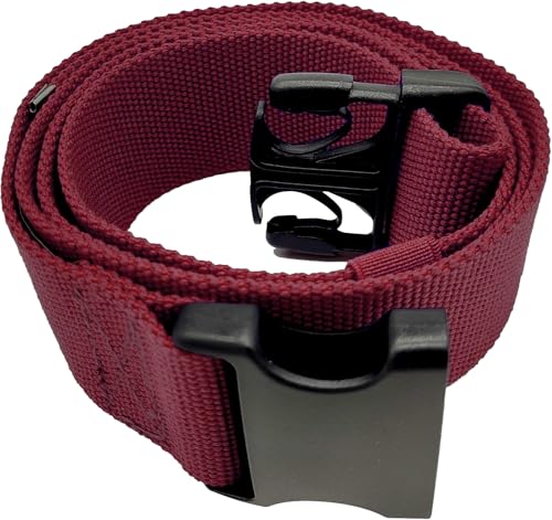 Gait Belt with Plastic Buckle by LiftAid - Transfer and Walking Aid with Belt Loop Holder for Assisting Therapist, Nurse, Home Care - 60