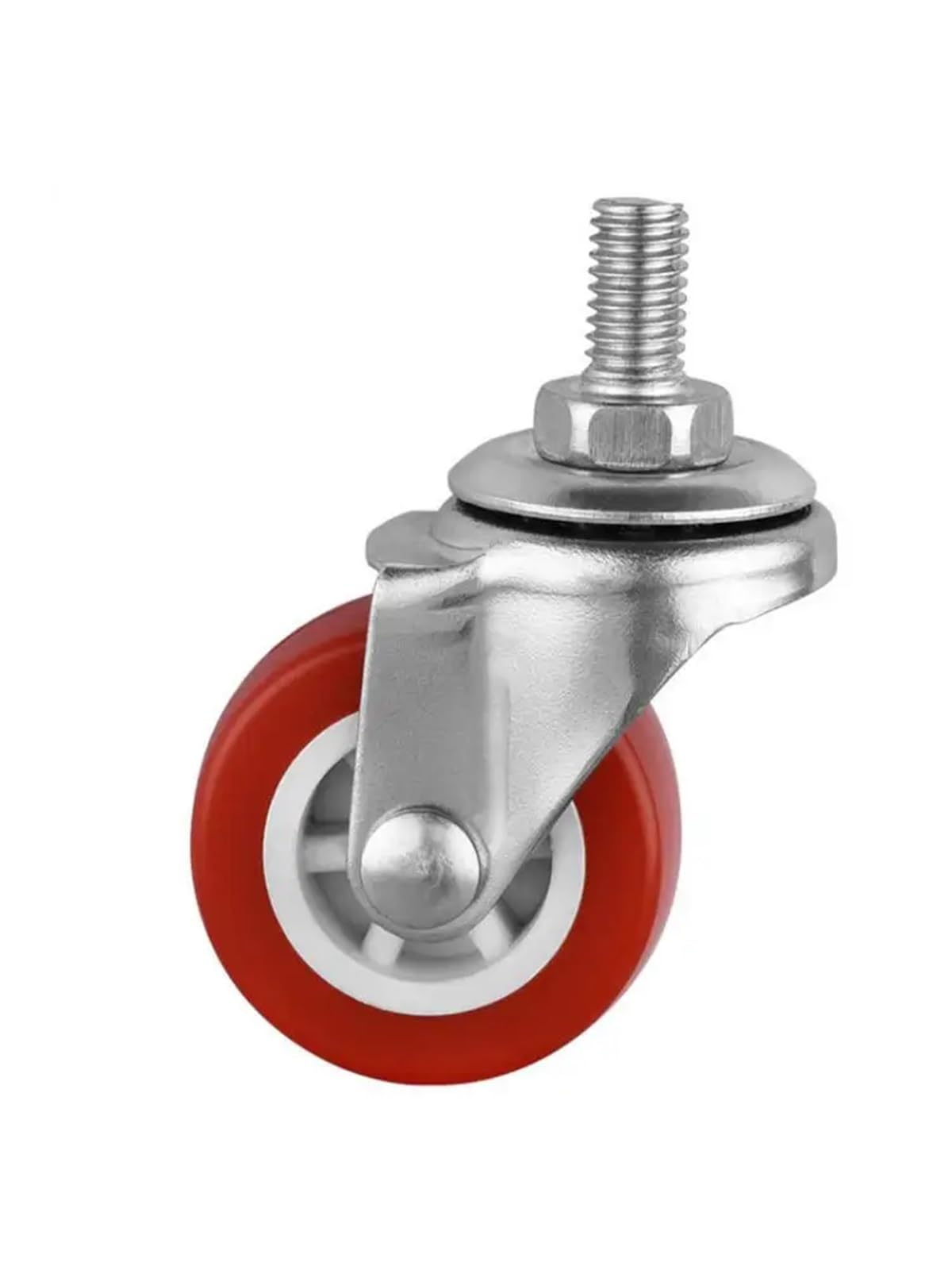 Roulettes plastique M8 anti-vibration pour support mécanique en verre - 6