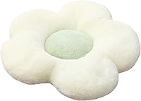 Vista 5 de AZCHEN Cojín de flores para muebles de patio, cojín estándar, cojín decorativo para silla del hogar (19.7 in, amarillo)