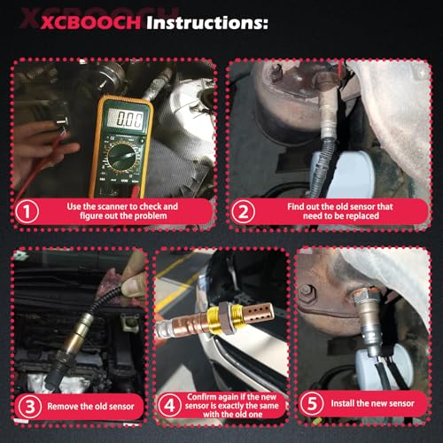 Sensor de Oxígeno Compatible Ford Pack 4 Piezas miniatura 6