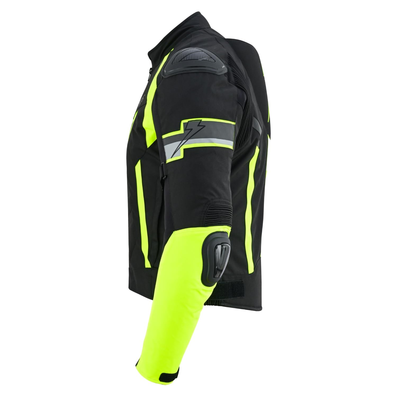 Motorrad kombi Herren Textil 2-teilig mit Protektoren – Biker Motorradanzug mit Motorradjacke & Motorradhose