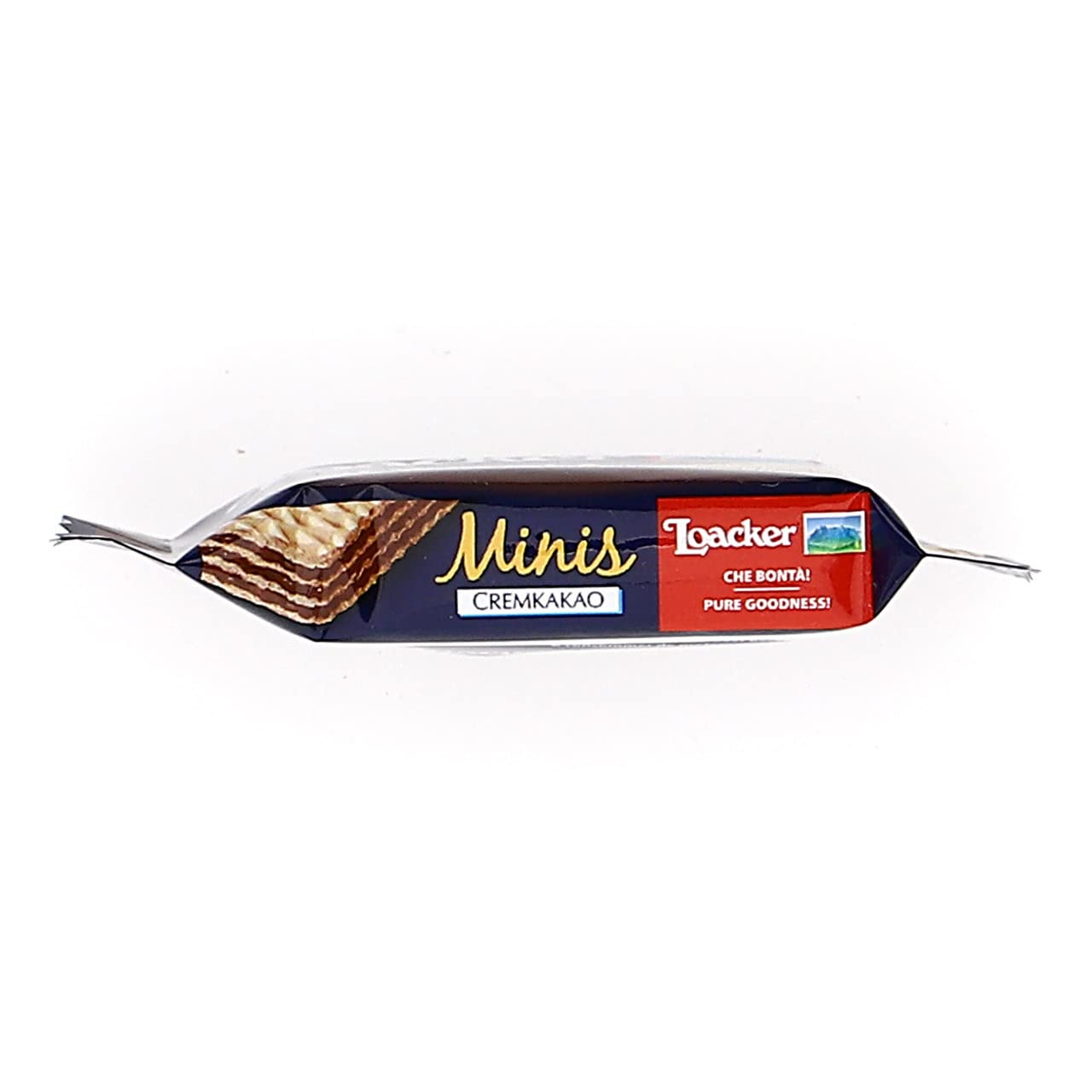 Biscotti Wafer Loacker Cremkakao Cacao 200 Pezzi da 10 g Cioccolato Cacao