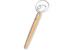 LHU Original Danish Dough Whisk for Enhanced Baking