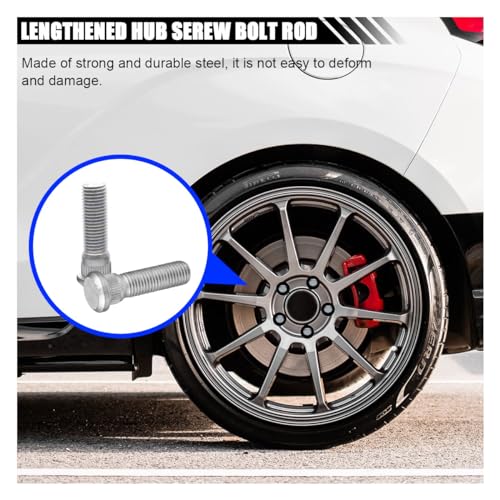 Lainloy LAINLOY-LNOY-113 5Pcs M12X1.5 Wheel Lug Bolts thumb #3