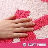 Feblilac Get Naked Bathroom Rug, Pink Non Slip Bath Rug, Cute Tufted Shower Mat, Indoor Washable Microfiber Bath Mats for Bathroom Living Room 40x60cm - Image 6