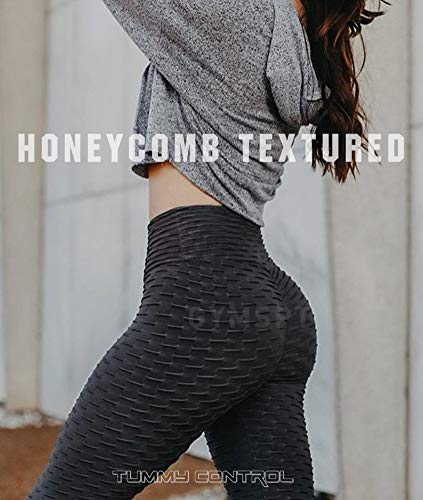 image for POWERASIA High Waisted Yoga Pants for Women, Tummy Control Ruched Butt