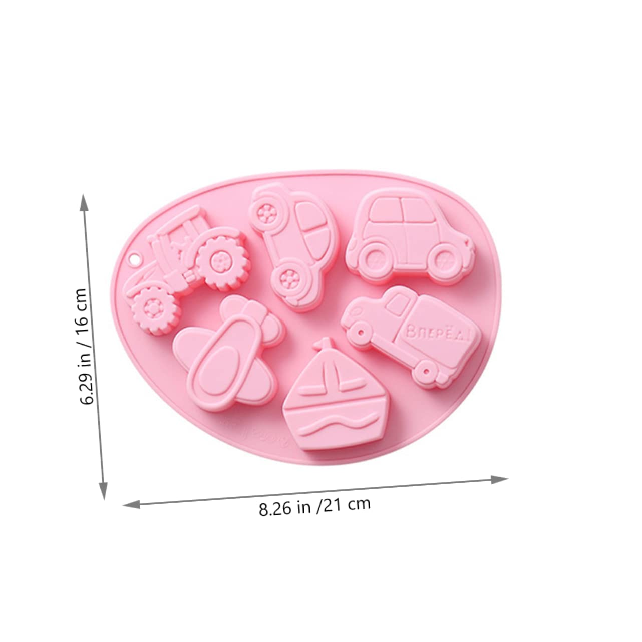 Amosfun 4 Pz Stampo da forno in silicone stampo torta natale stampo cioccolatini caramelle alla frutta di gelatina torta alla frutta stampo in silicone multiuso Stampo per torta fai da te