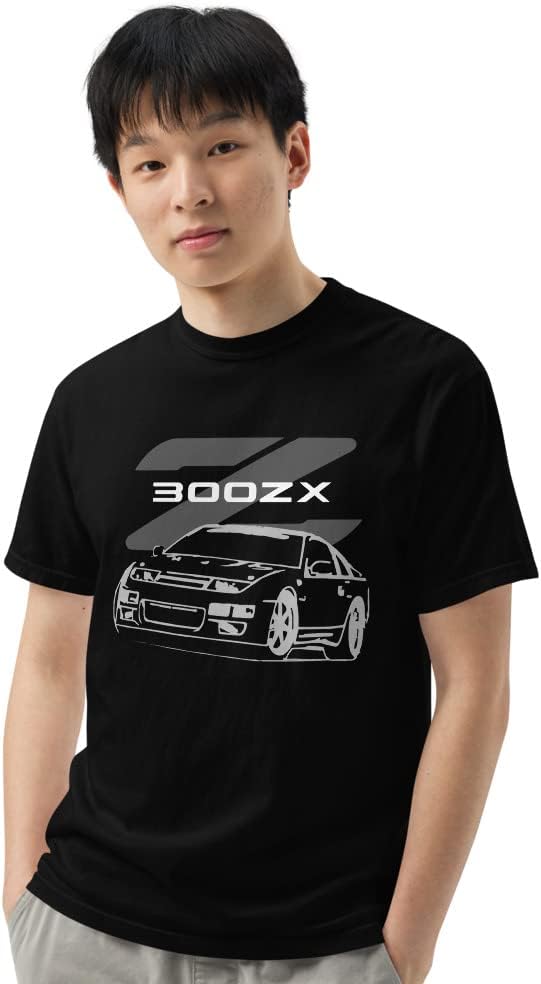 300ZX Fairlady Z JDM Tuner Z32 Custom Japanese Car Club Graphic T-Shirt | JDM Car Enthusiast Gift Black