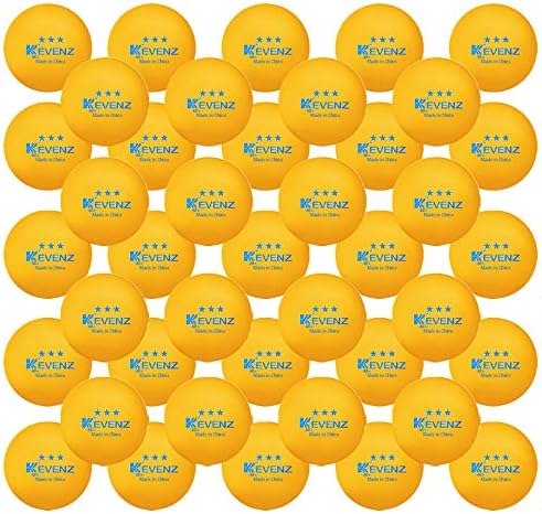 KEVENZ 60-Pack 3 Star Ping Pong Balls