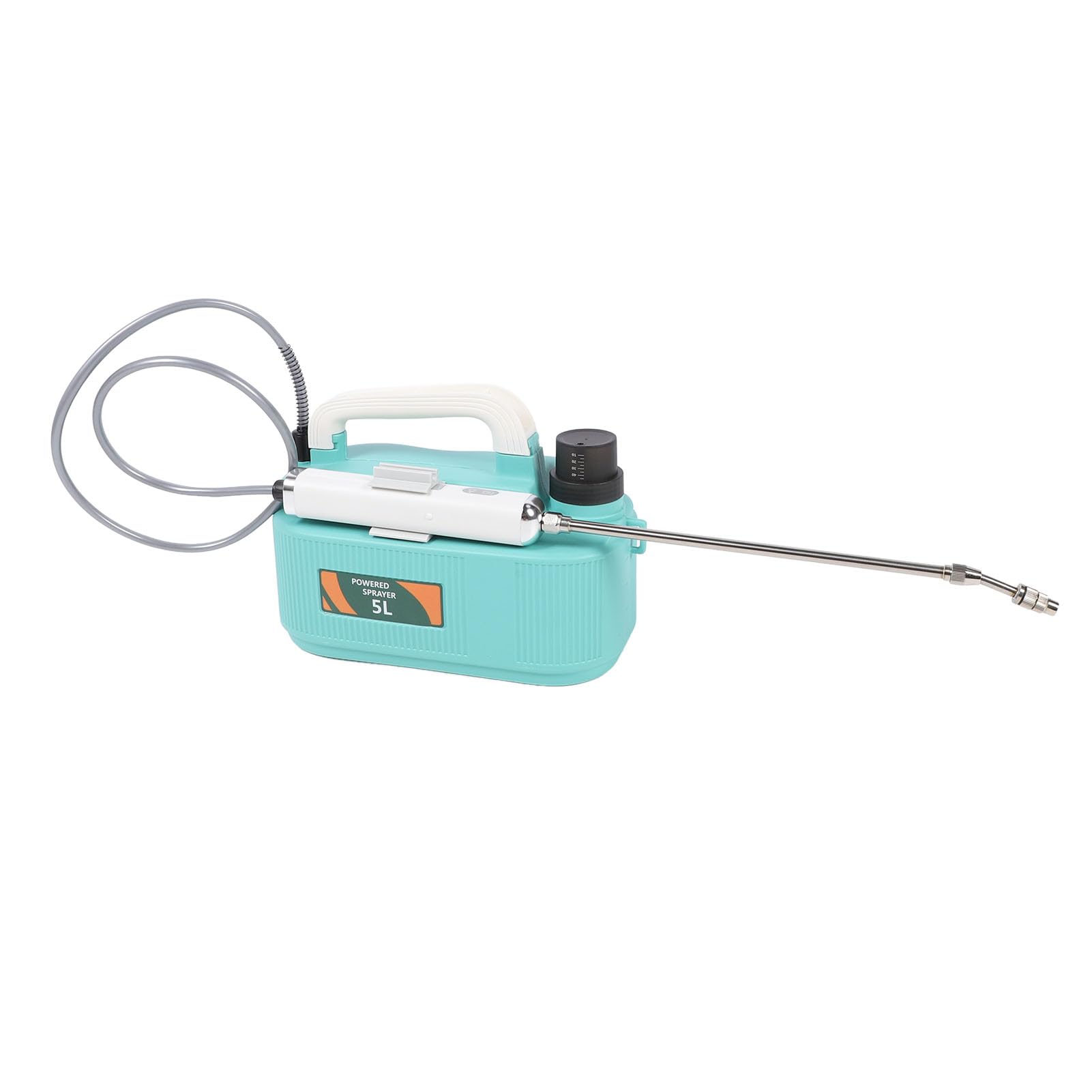 Alomejor Pulvérisateur de Jardin électrique Anti-Fuite 5L alimenté par Batterie avec Baguette Télescopique pour L'arrosage des Plantes, Conception Ergonomique pour L'arrosage des Plantes de Jardin,
