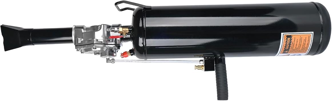 3.2Gal/12L Tire Bead Seater, 145 PSI Portable Tire Inflator, Handheld Trigger Seating Inflator for Tractor, Truck, ATV, Car & Auto Repair, Black