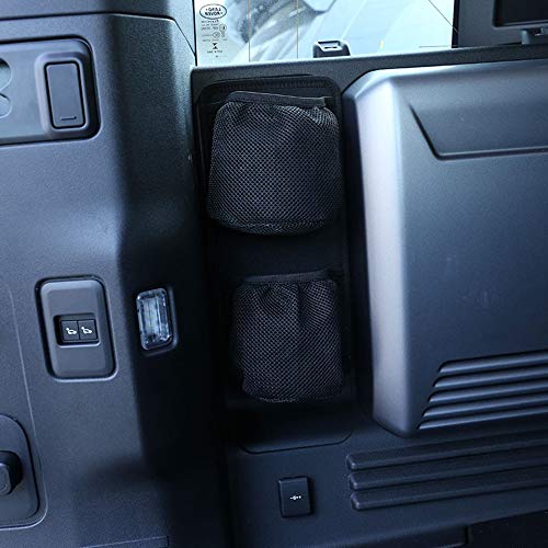 Sac de rangement haut de gamme Defender 110 130 intérieur tissu noir 2020