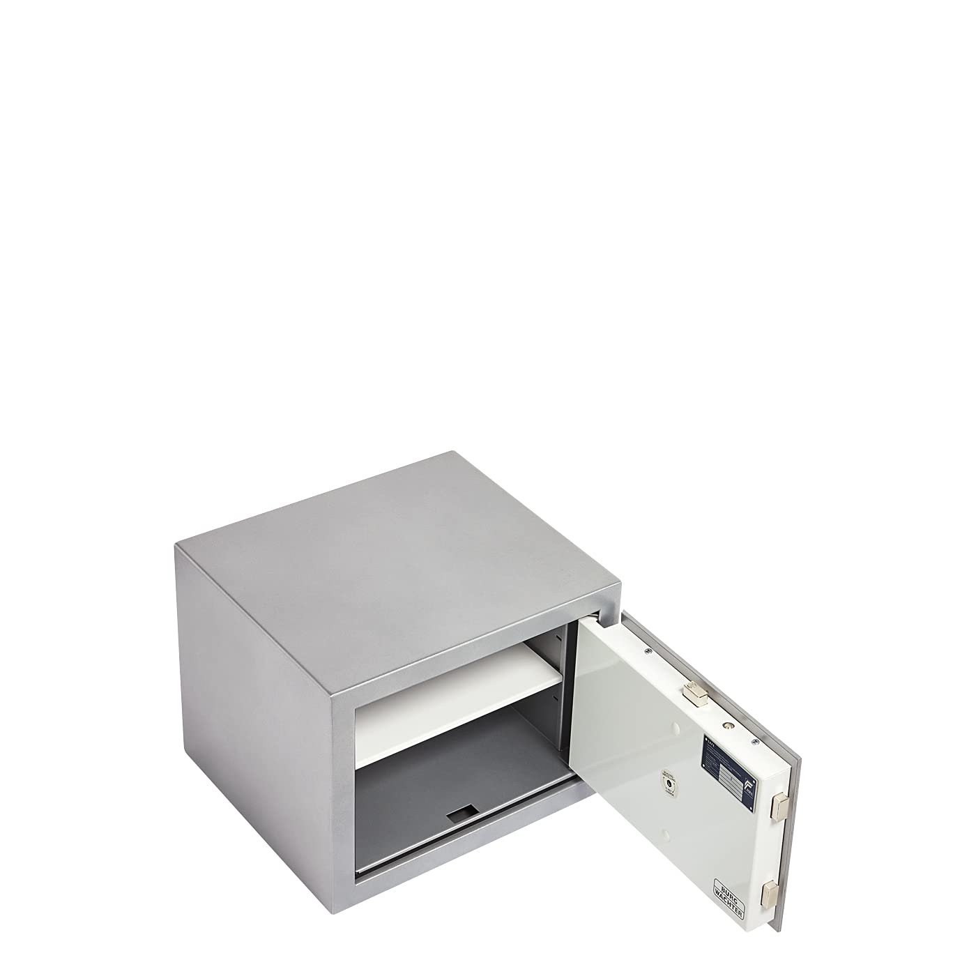 BURG-WÄCHTER Coffre-fort pour mobilier avec clé, Karat, Anti-feu, Degré de résistance 0 (N), testé VdS, 25,80 l, 48,0 kg, MT 640 K, Gris