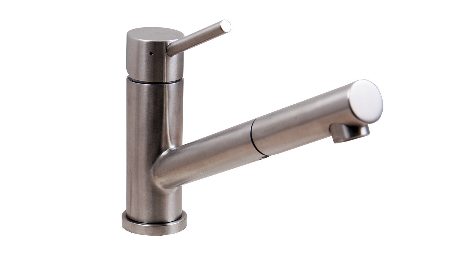 Villeroy & Boch Como Shower Window | Wysokociśnieniowa bateria kuchenna z wyciąganą słuchawką prysznicową i montażem na okno | masywna stal nierdzewna | 925800LC