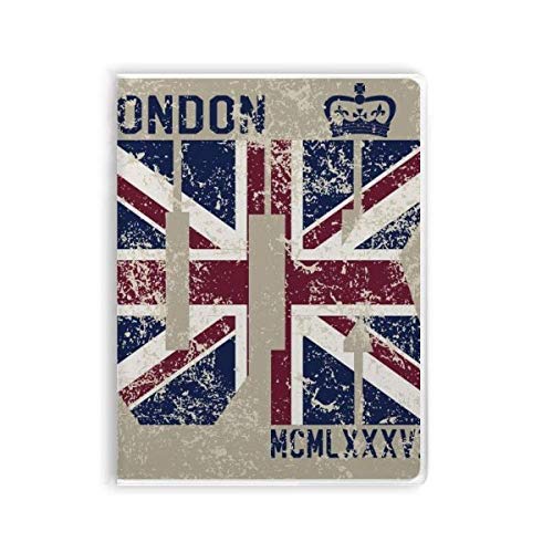 Journal intime drapeau Royaume-Uni carnet souple à offrir aux fans de Londres