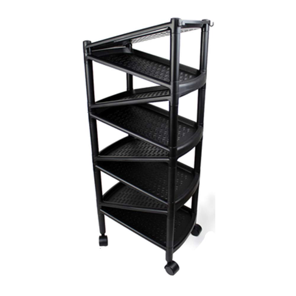 Zapatero de almacenamiento para mantener la sala ordenada con este armario de montaje negro
