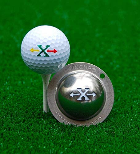 Tin Cup Alpha Players Cup X Golf Ball Stencil