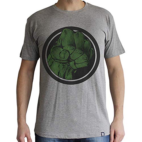 ABYstyle - MARVEL - Tshirt 'Hulk Smash' homme grey (XL)