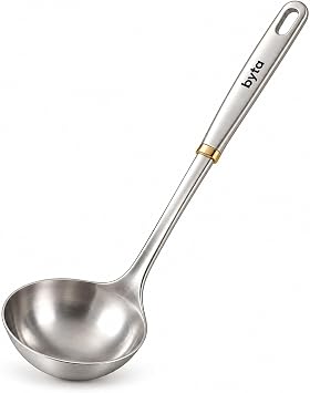 BYTA Paslanmaz  elik  orba ve Sos Kep esi, 23 cm