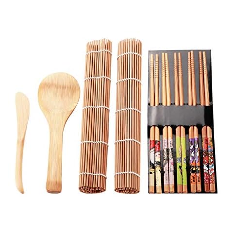 DEWIN Sushi Maker, Utensilios para Hacer Sushi 13 Piezas/Set Cover