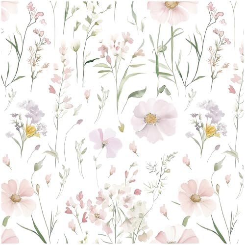 Floral Peel and Stick Wallpaper Boho Contact Paper Self Adhesive ...