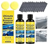 MEIQJIE 2Pcs Kit de Reparación de Arañazos para Coches con Nanotecnología