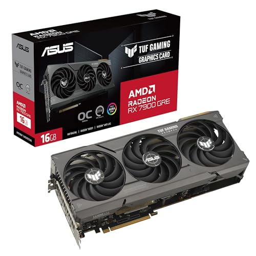 Image of ASUS Tuf Gaming RadeonA Rx 7900 Gre Oc Edition 16Gb Gddr6 Graphics Card Pci E X16(Pcie 4.0,Hdmi 2.1,Displayport 2.1)