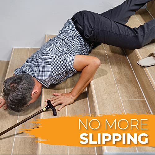 Wod Astc32 Heavy Duty Anti Slip Tape, White - 1 Inch X 60 Ft. Non Skid Treads Weather Proof Indoor/Outdoor Traction Tape For No Slip Stairs #TOP1