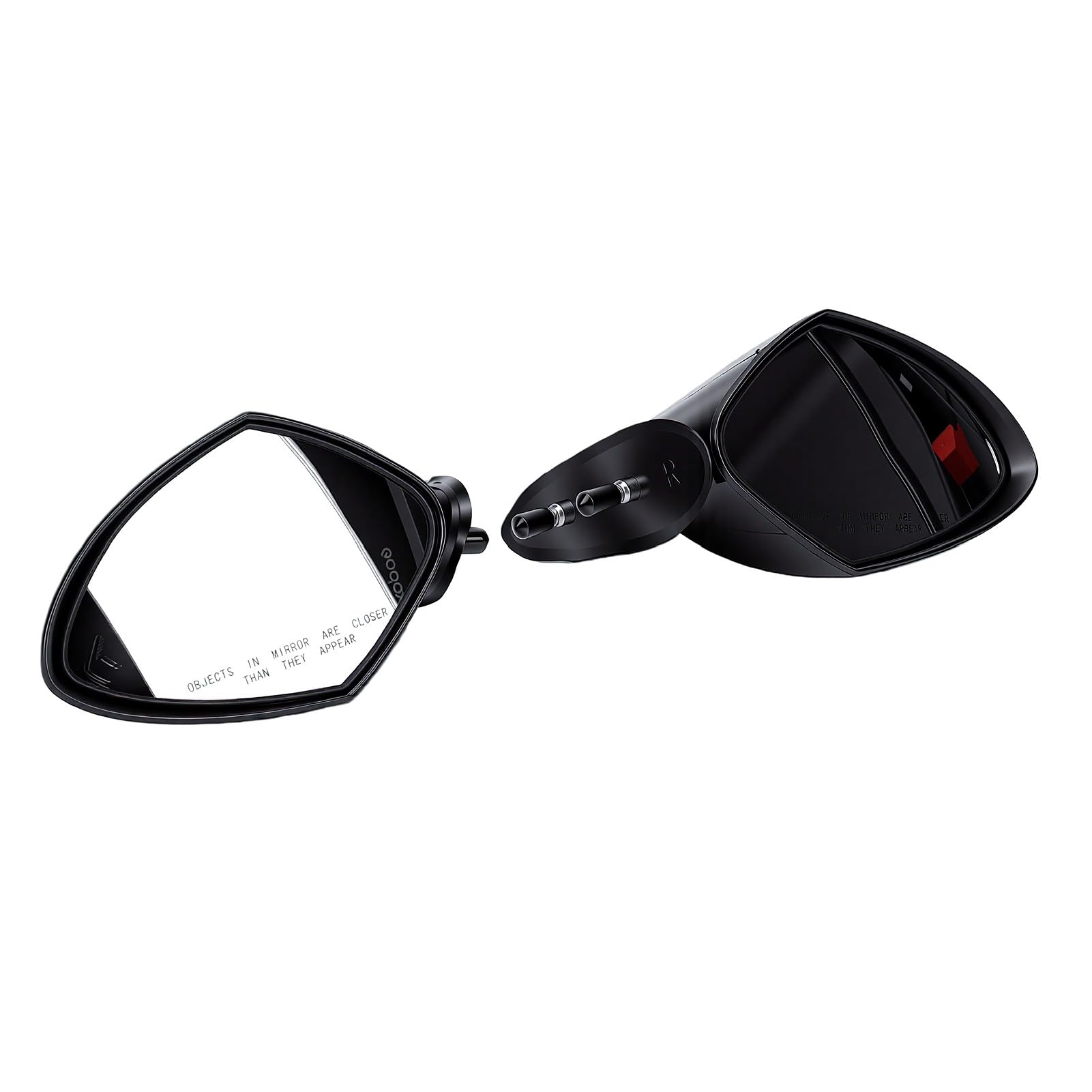 AMONIDA Set Specchietti Retrovisori Marini, Struttura Nera Resistente per WaveRunner VXR e FS, Sicurezza Avanzata, 2 Pezzi