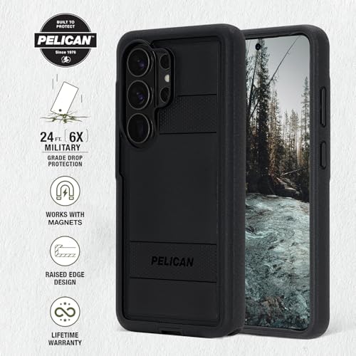 Pelican Voyager Samsung Galaxy S26 Ultra Case - Rugged Phone Case - Black - image 3