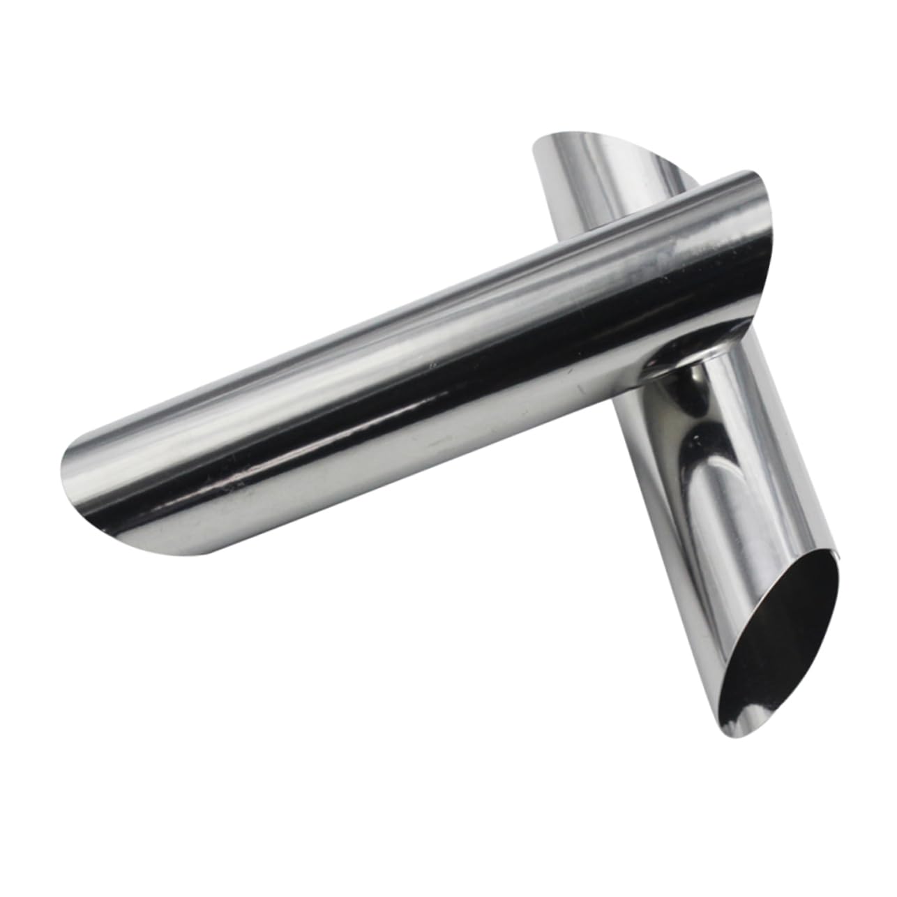 Garneck 6pcs Stainless Steel Cannoli Tubes Professional Bakeware for Croissant Pastry Desserts Easy to Reusable Molds for Baking Decoration