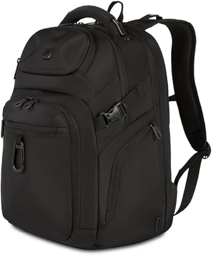 SwissGear Mochila para laptop Scansmart 6752 TSA Friendly, Puntos negro, 17.75-Inch, 6752 Tsa Friendly Scansmart - Mochila para portátil