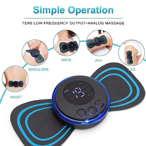 Image of SMT Personal Massager for Women | Full Body Electric Massager | 10 Vibration Speeds and Patterns | USB Rechargeable Handheld Massager | Waterproof, Medical Grade Silicone (pink)