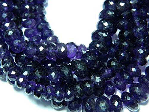Améthyste d'Afrique en rondelles 8-13mm pour création de bijoux uniques