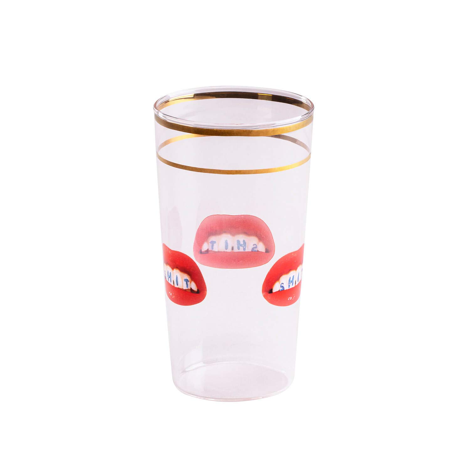 SELETTI TOILETPAPER Bicchieri in Vetro borosilicato, Shit