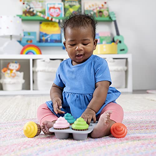 Bright Starts Sweet Cupcakes Shape Sorter Toy For Infants​ 3 Months And Up, Multicolor #TOP5