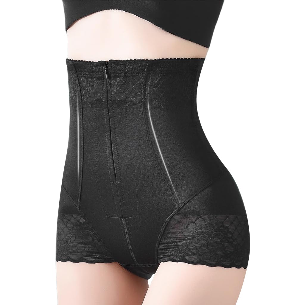 Women Body Shaper Pants, High-Waist Abdomen-Tightening & Hip-Lifting Shaping Pants for Women, Strong Compression Body Shaper with Lace Details, Slimming Underwear for Waist & Hips, 3XL-image-37