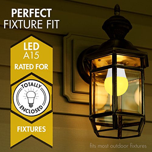 Tcp 5W Equivalent Led Yellow Bug Light Bulbs, Non-Dimmable #TOP4