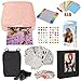 HP Sprocket Portable 2x3 Instant Photo Printer (Blush Pink) Starter Bundle